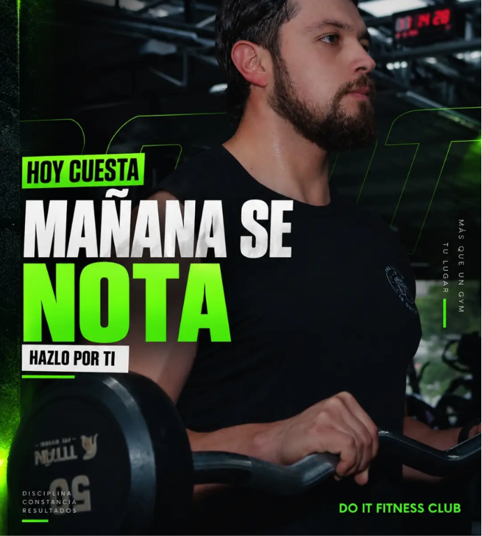 Do It Fitness Club - Campaña 'Hoy Cuesta Mañana Se Nota'