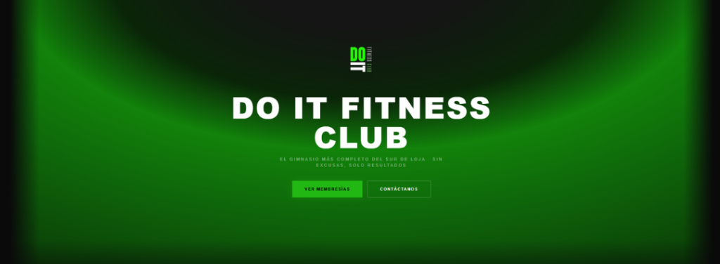 Do It Fitness Club - Plataforma Web y Captación