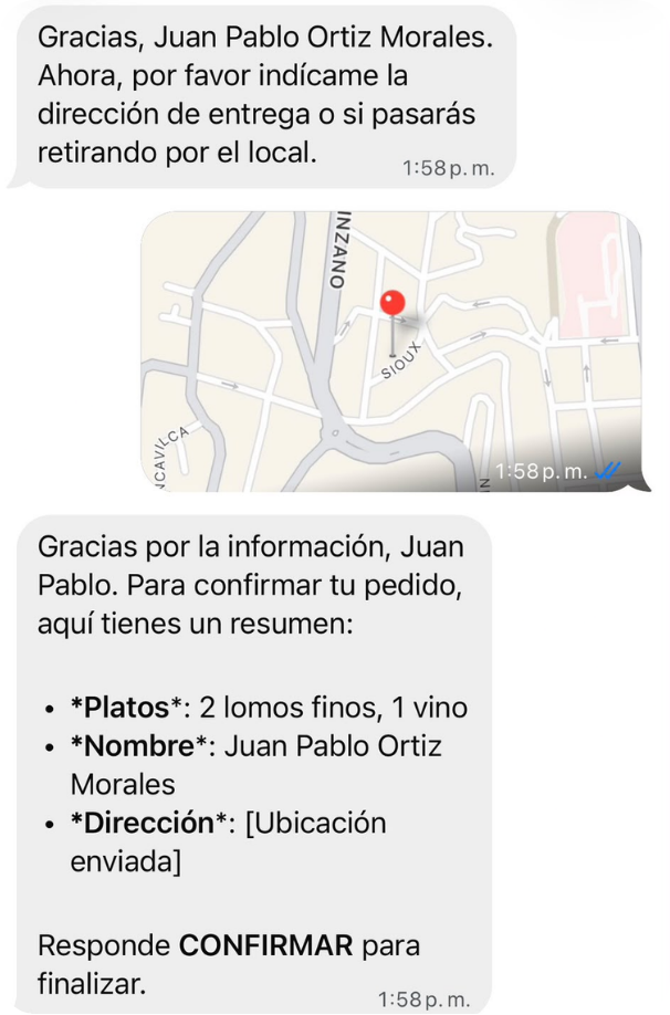 Tito IA - Automatización de pedidos y confirmación en WhatsApp